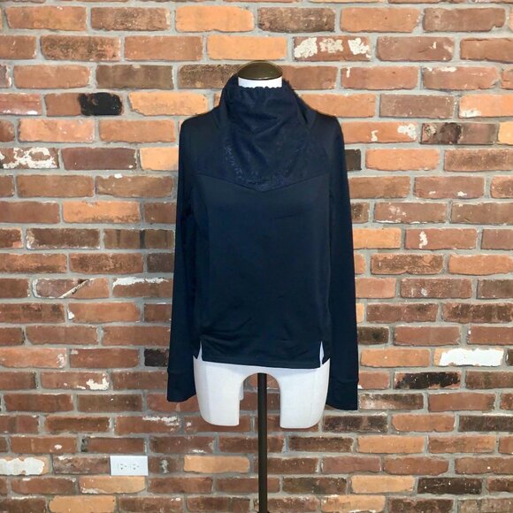 Fabletics Jolie Black Pullover Training Jacket Womens Size Medium - Picture 2 of 6